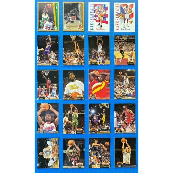 Misc Lot of 40 Basketball Cards - Stadium Club, Topps, Skybox, Barcelona - Picture 3 of 3